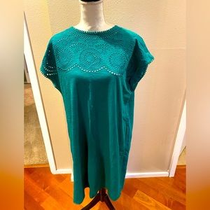 Green Boden dress NWT